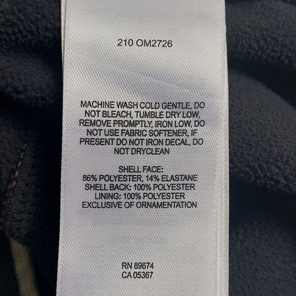 Mountain Hardwear Android Softshell Jacket Mens XXL Green Full Zip Fleece Lined - Picture 11 of 14